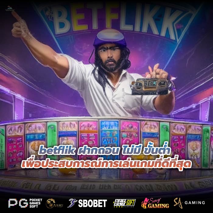betflik ฝากถอน ไม่มี ขั้นต่ำ เพื่อประสบการณ์การเล่นเกมที่ดีที่สุด